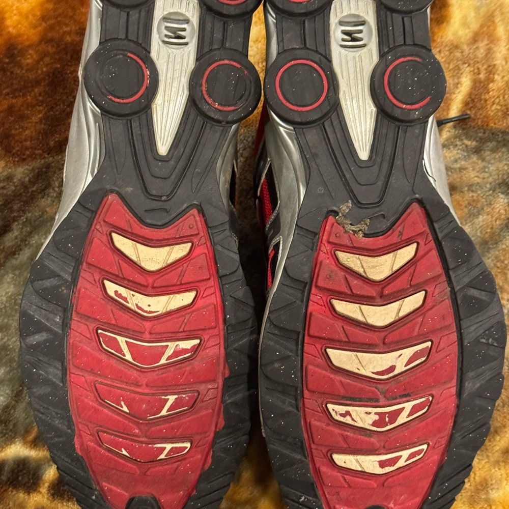 Nike Red and Silver Sneakers - Picture 5 of 6